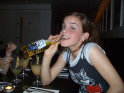 emma drinking